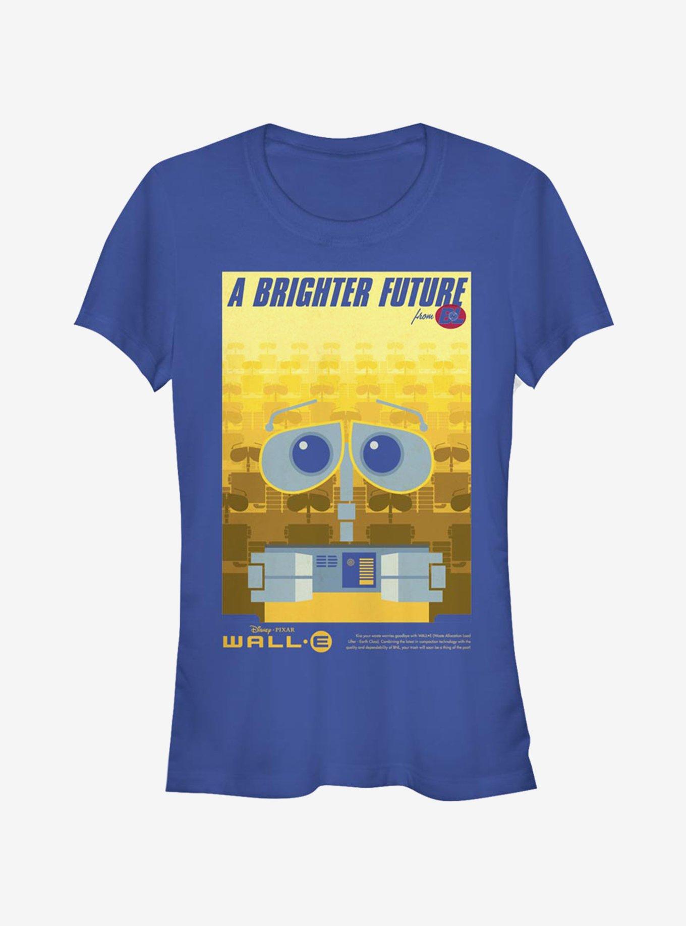 Disney Pixar Wall-E Brighter Future Poster Girls T-Shirt, , hi-res