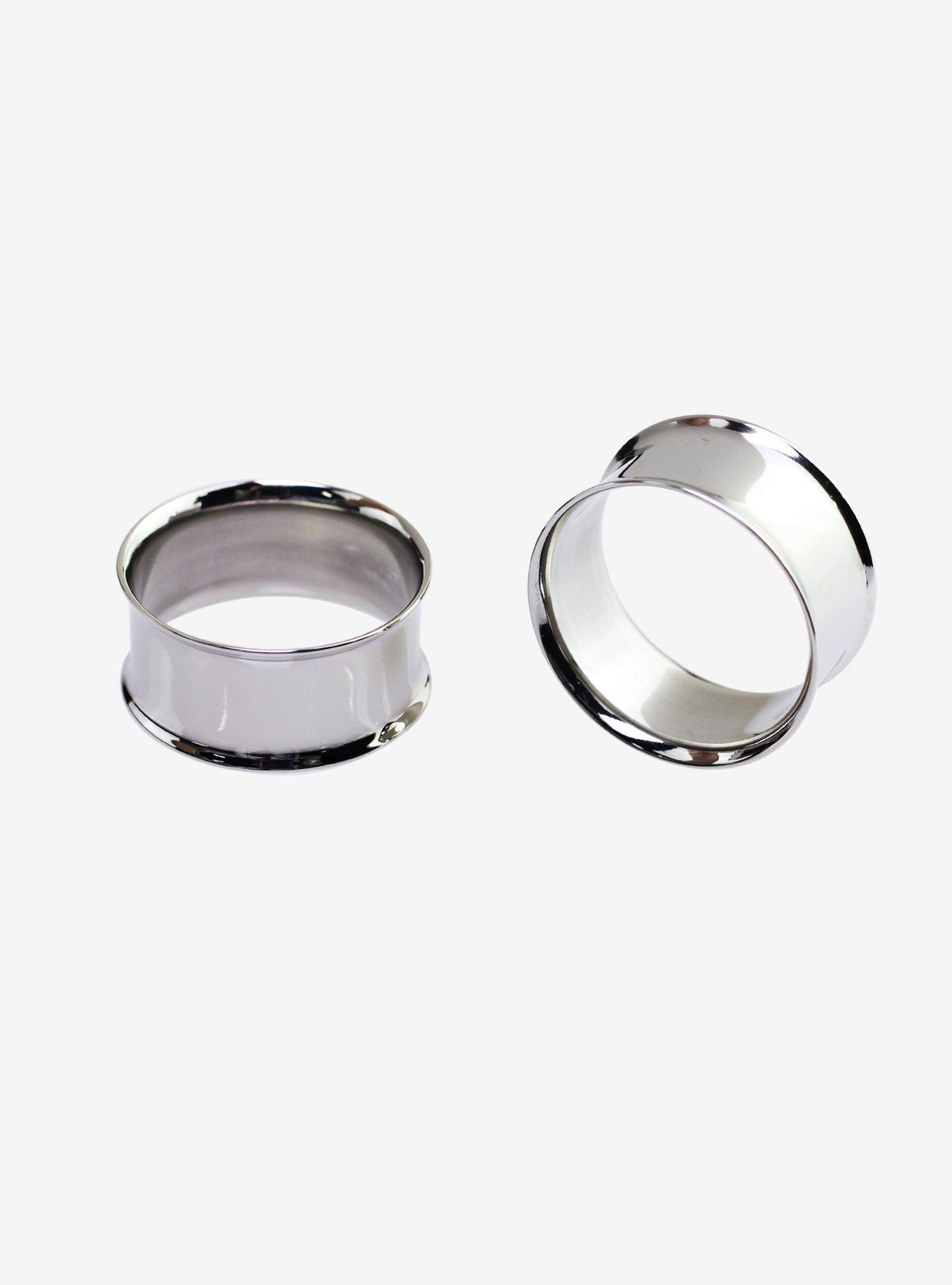 Super Size Steel Plug 1 1/8 Inch 2 Pack, , hi-res