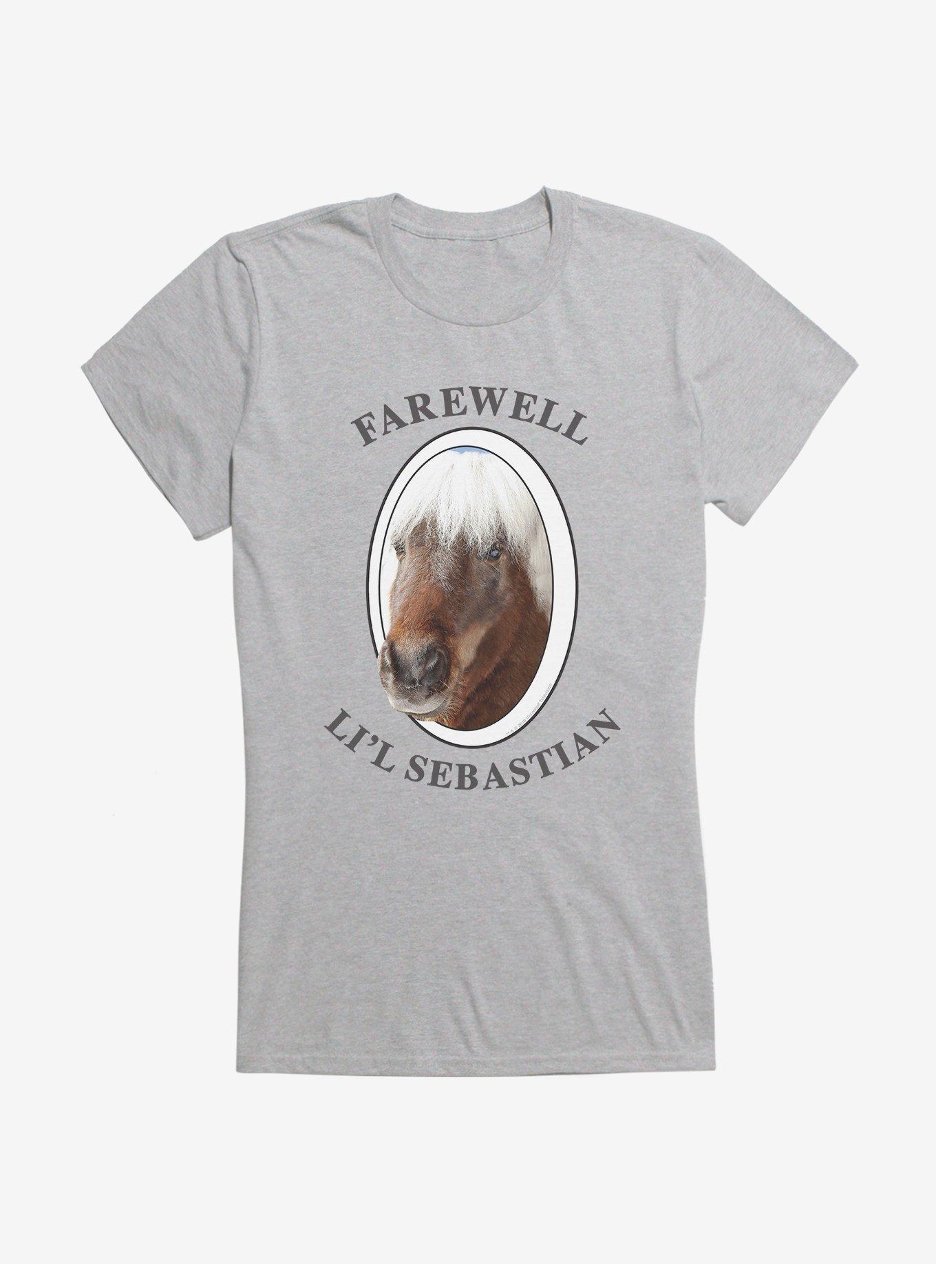 Parks And Recreation Farewell Sebastian Girls T-Shirt, HEATHER, hi-res