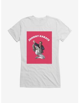 Parks And Recreation Johnny Karate Girls T-Shirt, WHITE, hi-res