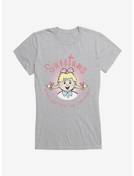 Parks And Recreation Sweetums Logo Girls T-Shirt, HEATHER, hi-res