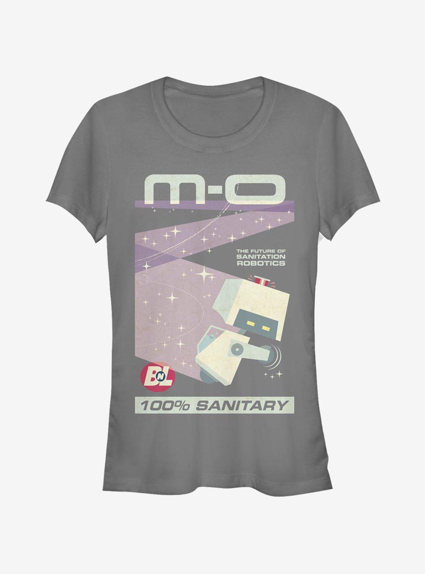 Disney Pixar Wall-E Mo Sanitary Poster Girls T-Shirt, CHARCOAL, hi-res