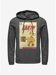 Disney Pixar Wall-E Cleaning The Earth Poster Hoodie, CHAR HTR, hi-res