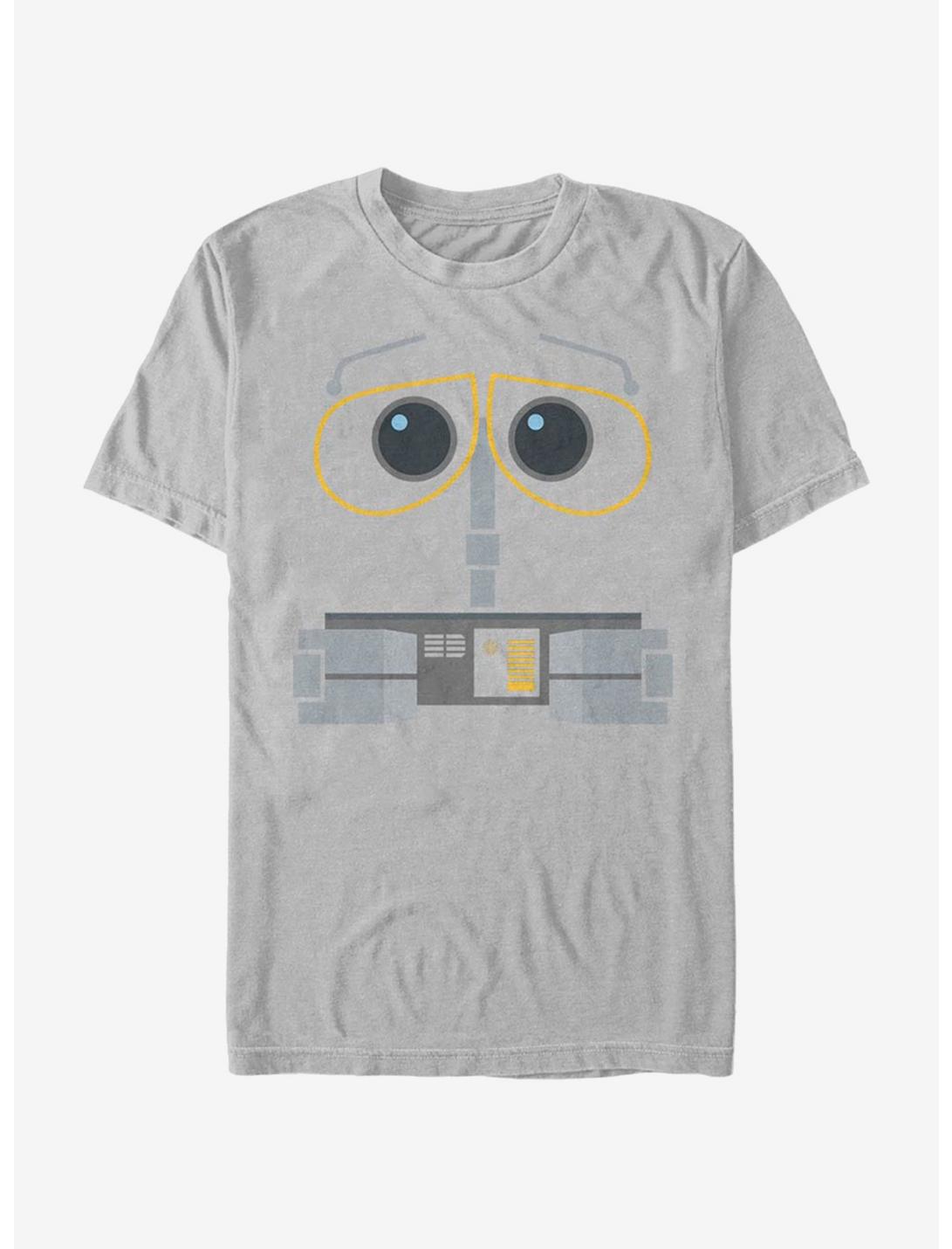 Disney Pixar Wall-E Wall-E Big Face T-Shirt, SILVER, hi-res