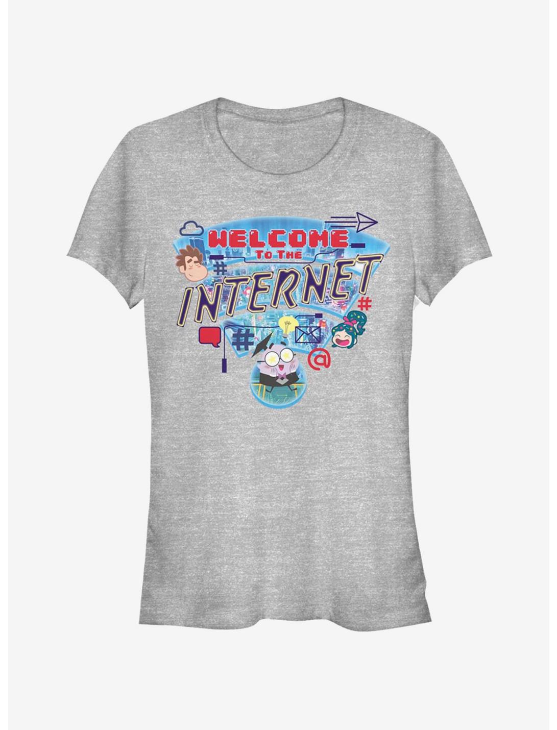 Disney Wreck-It Ralph The Internet Girls T-Shirt, ATH HTR, hi-res