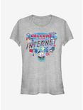 Disney Wreck-It Ralph The Internet Girls T-Shirt, ATH HTR, hi-res
