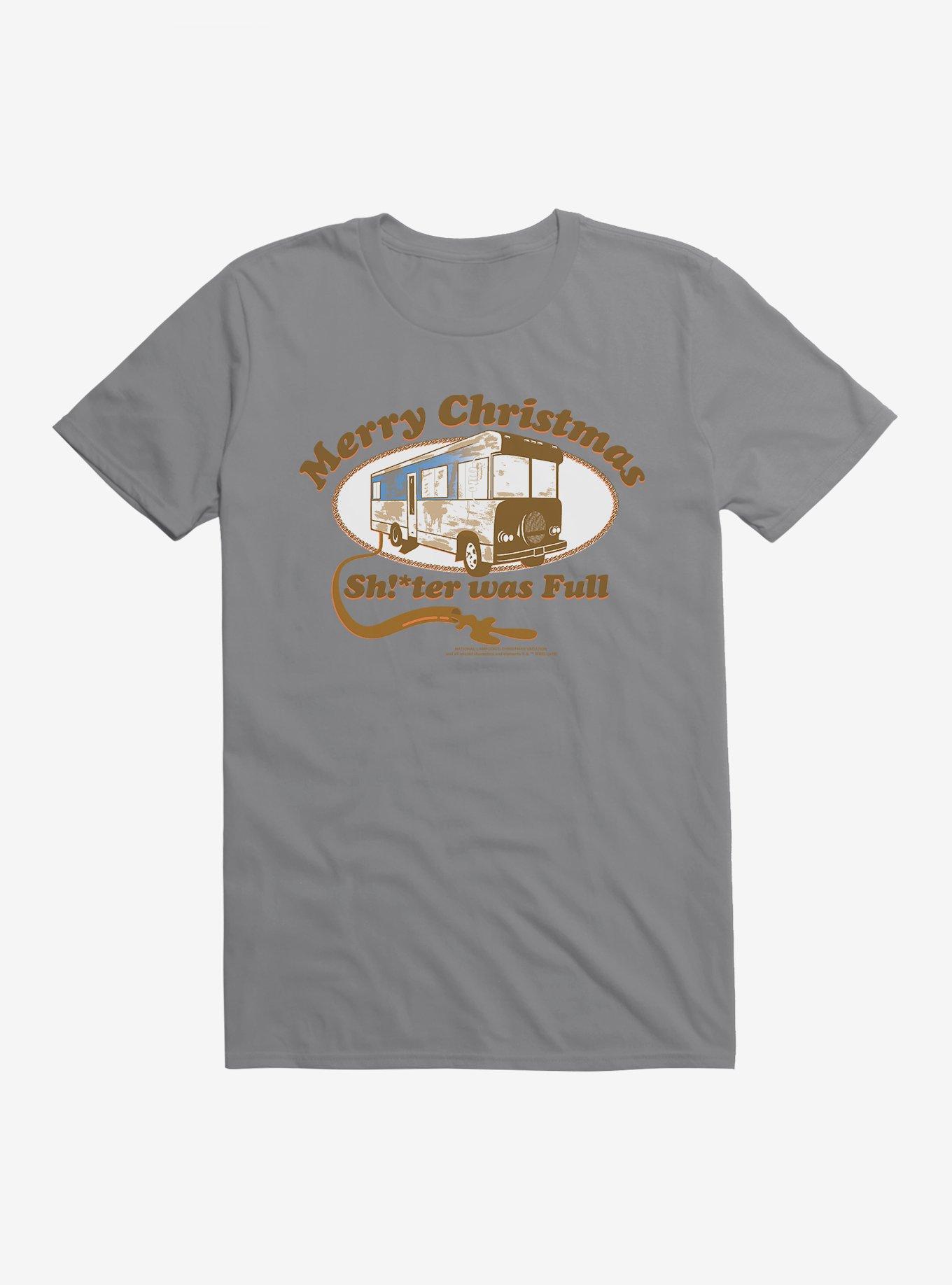 National Lampoon's Christmas Vacation RV Was Full T-Shirt, STORM GREY, hi-res