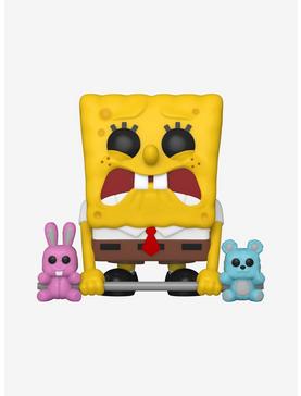 Funko SpongeBob SquarePants Pop! Animation SpongeBob Weightlifter Vinyl Figure Hot Topic Exclusive, , hi-res