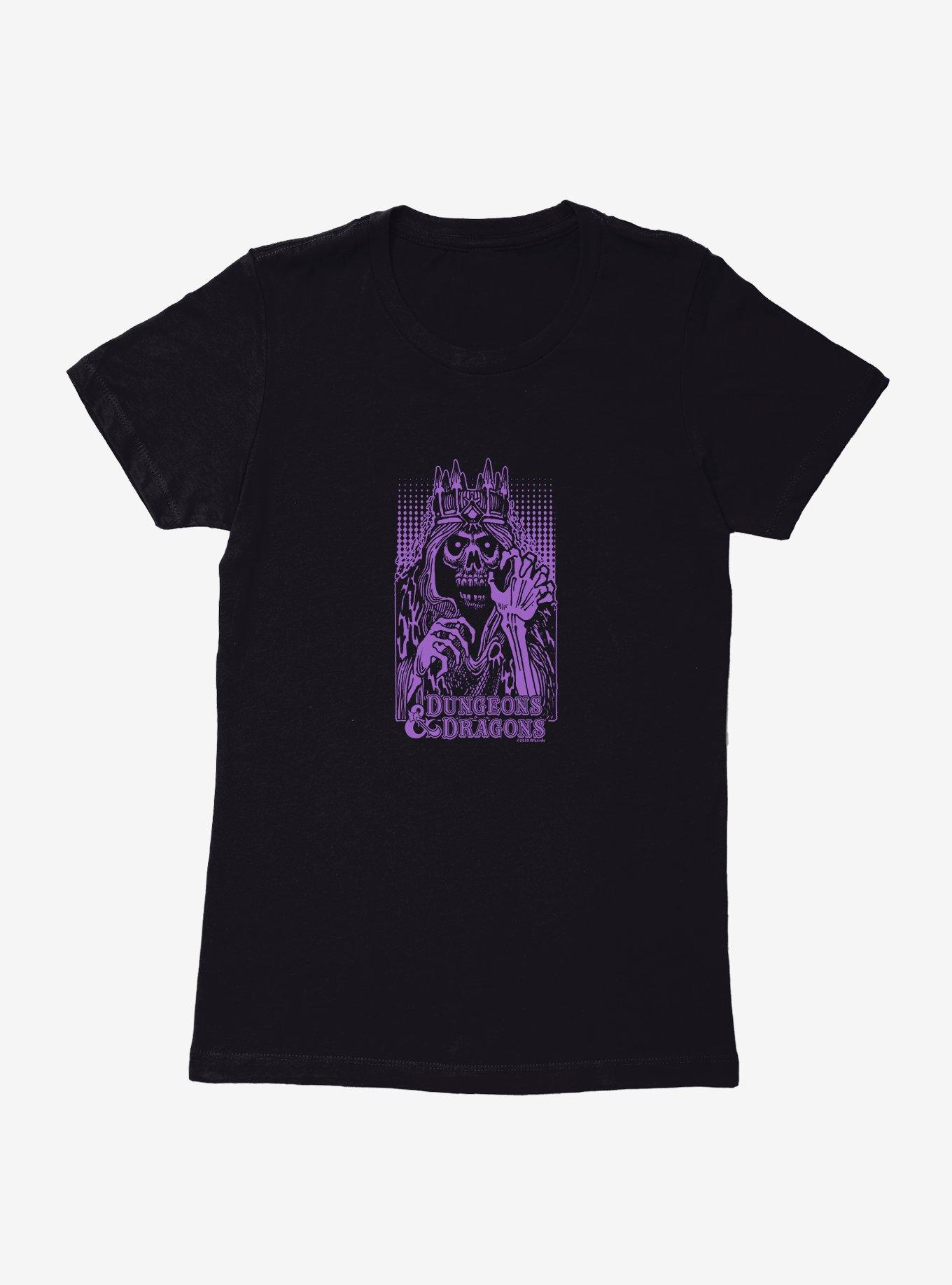 Dungeons & Dragons Ghost King Womens T-Shirt, BLACK, hi-res