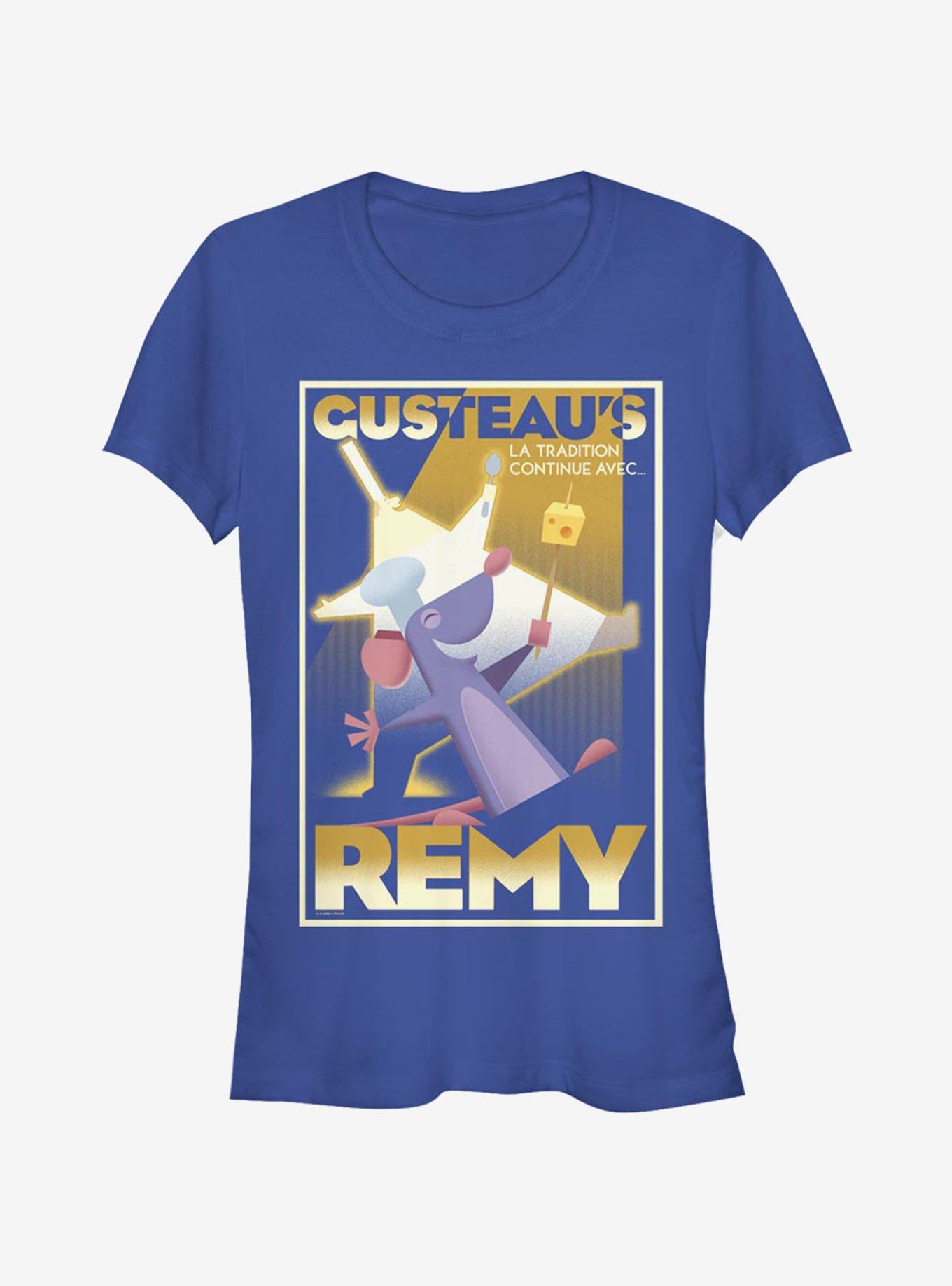 Disney Pixar Ratatouille Gusteaus La Remy Poster Girls T-Shirt, ROYAL, hi-res