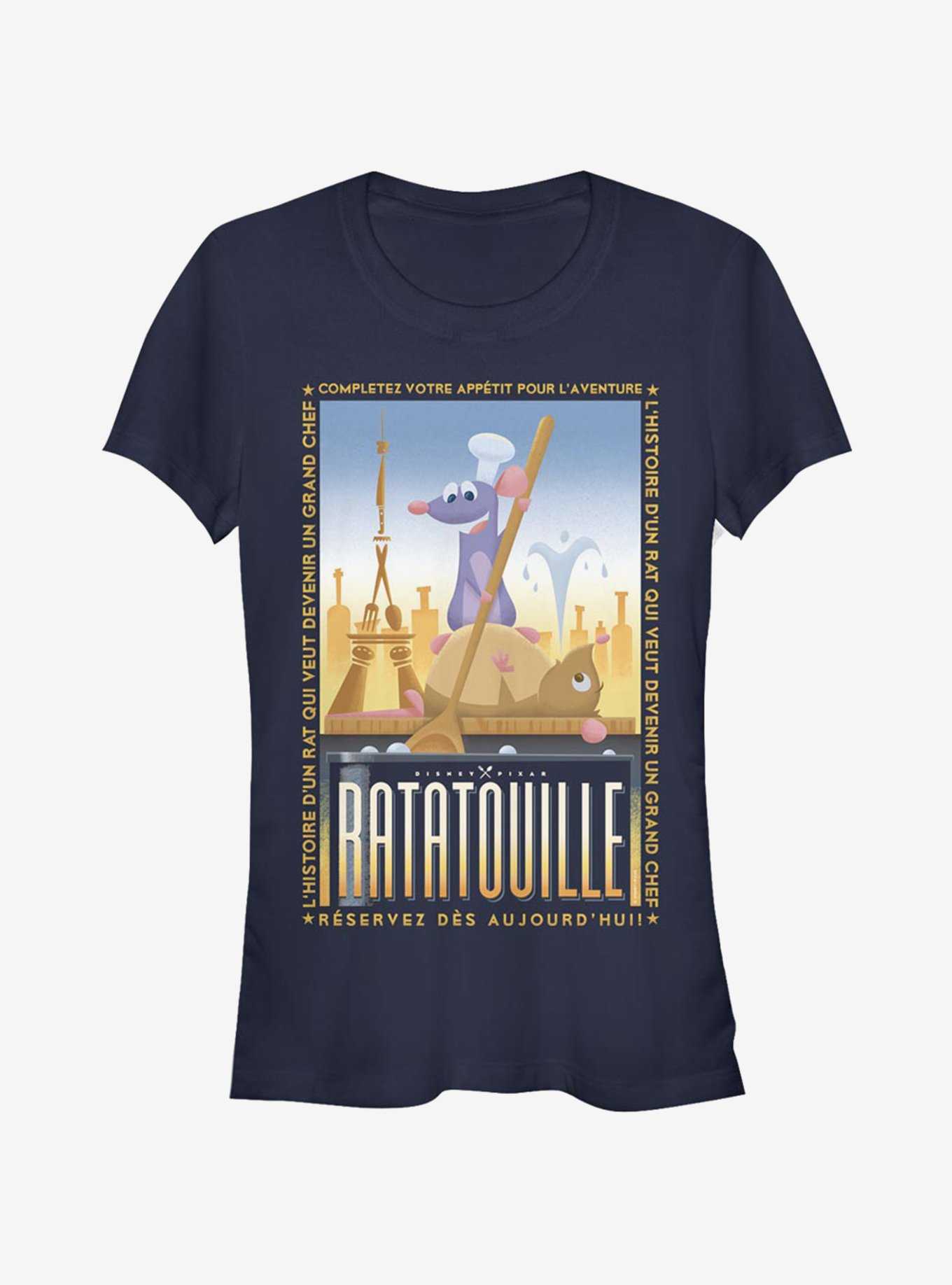 Disney Pixar Ratatouille Un Grand Chef Poster Girls T-Shirt, , hi-res