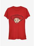 Disney Pixar Toy Story 4 Big Face Jessie Girls T-Shirt, RED, hi-res