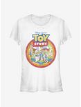 Disney Pixar Toy Story 4 Group Toys Girls T-Shirt, WHITE, hi-res