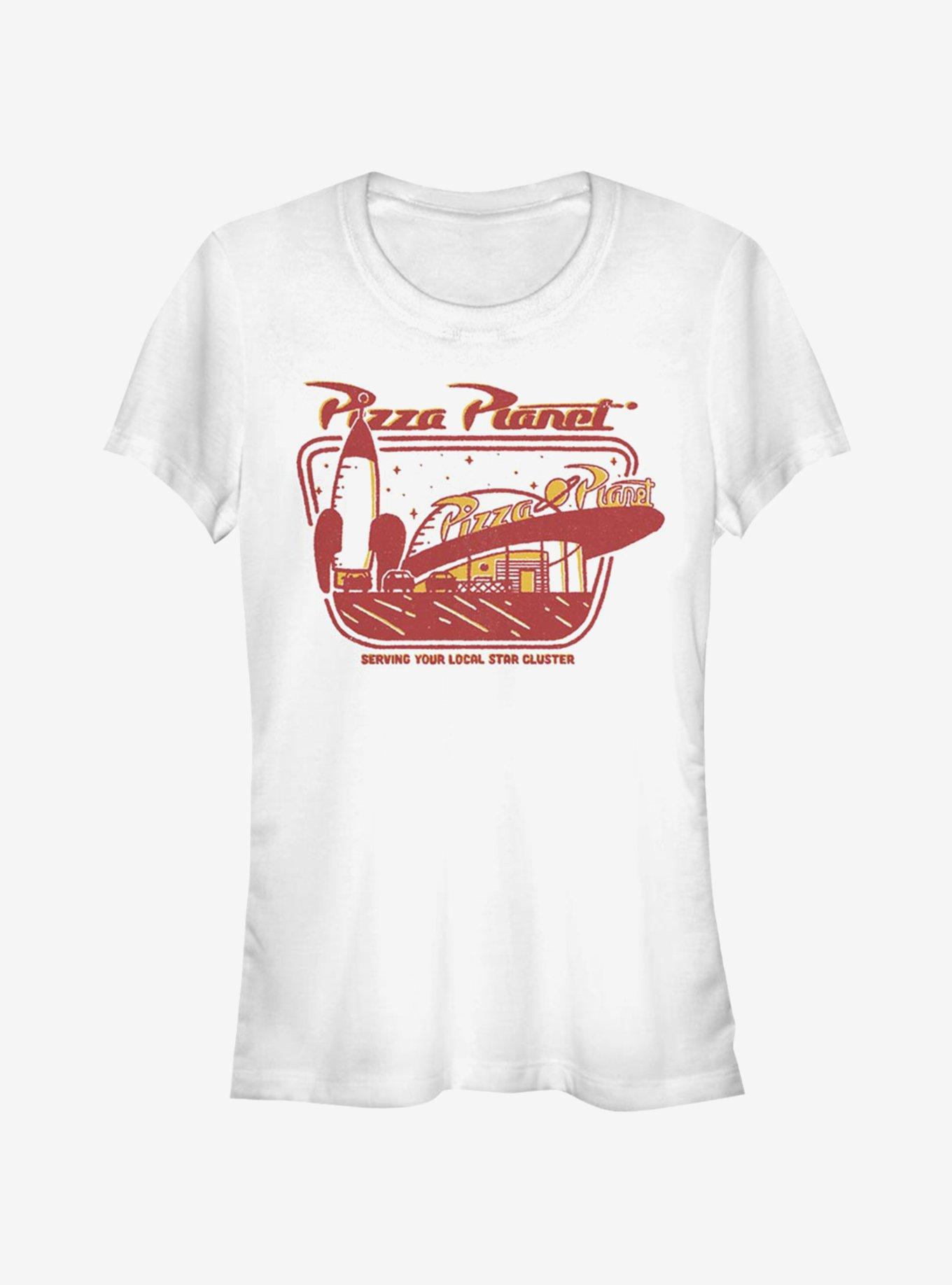 Disney Pixar Toy Story 4 Pizza Planet Slice Girls T-Shirt, WHITE, hi-res