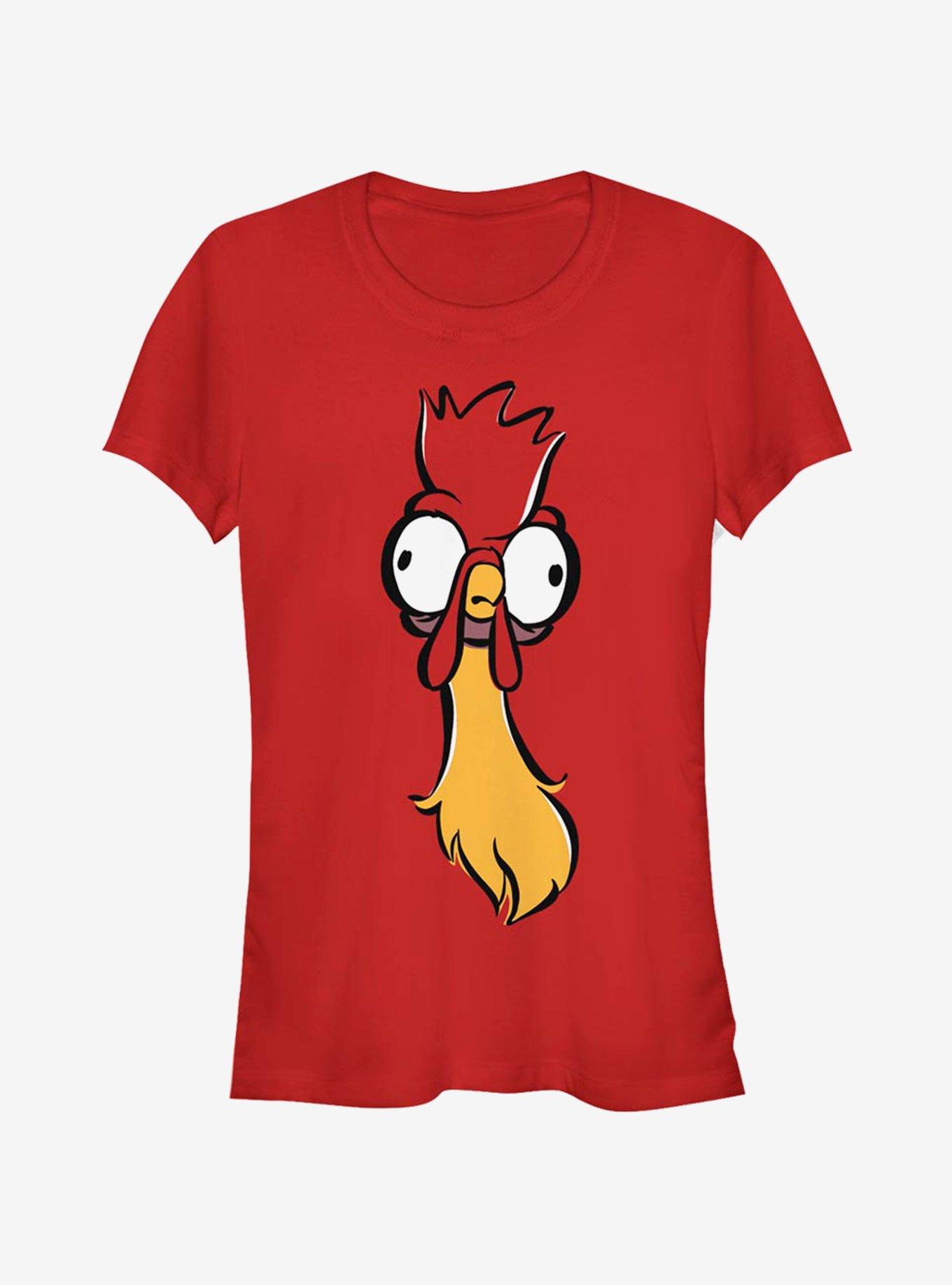 Disney Moana Big Face Hei Hei Girls T-Shirt, , hi-res