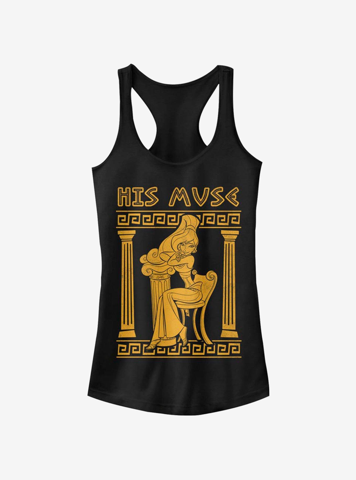 Disney Hercules His Muse Meg Girls Tank, BLACK, hi-res