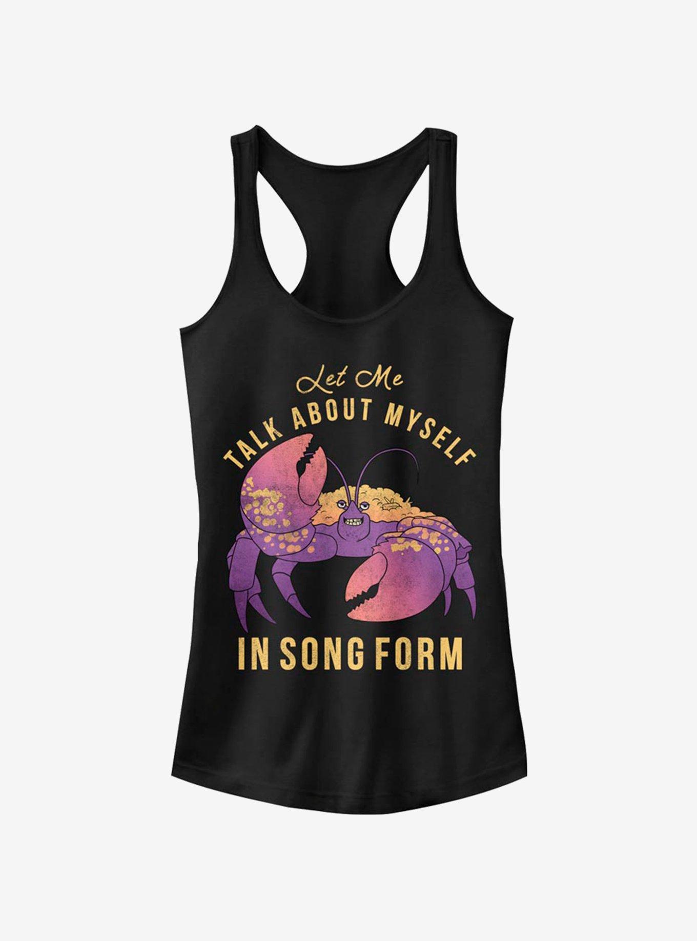 Disney Moana Tamatoa Song Form Girls Tank, BLACK, hi-res