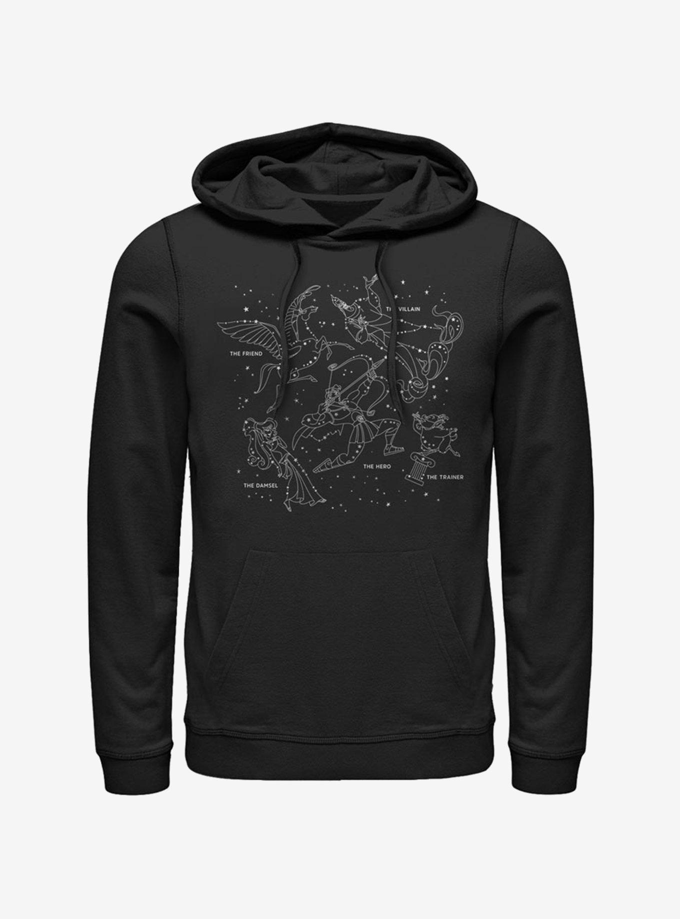 Disney Hercules Constellation Hoodie, BLACK, hi-res