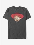 Disney Pixar Toy Story 4 Big Face Jessie T-Shirt, CHARCOAL, hi-res