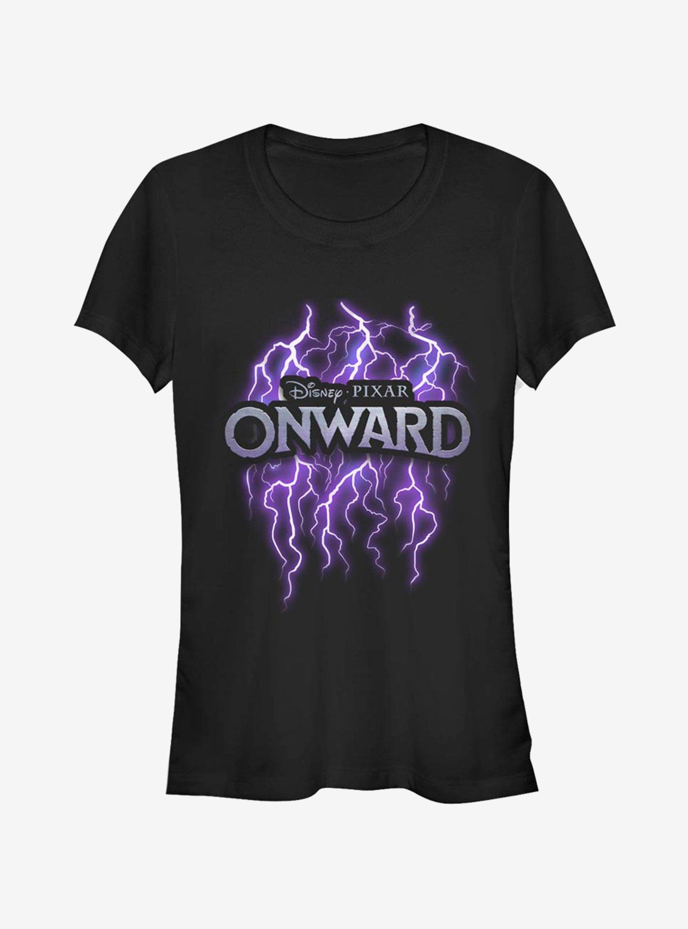 Disney Pixar Onward Logo Lightning Girls T-Shirt