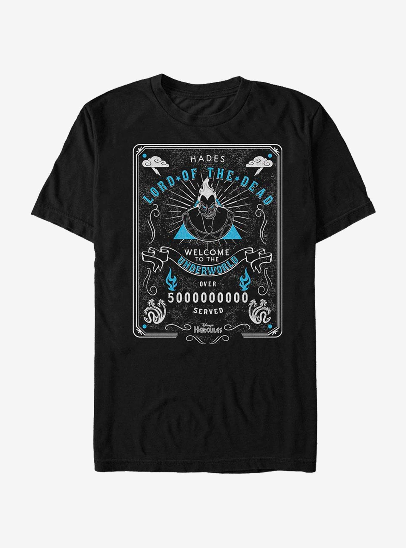 Disney Hercules Hades Ouija T-Shirt, BLACK, hi-res