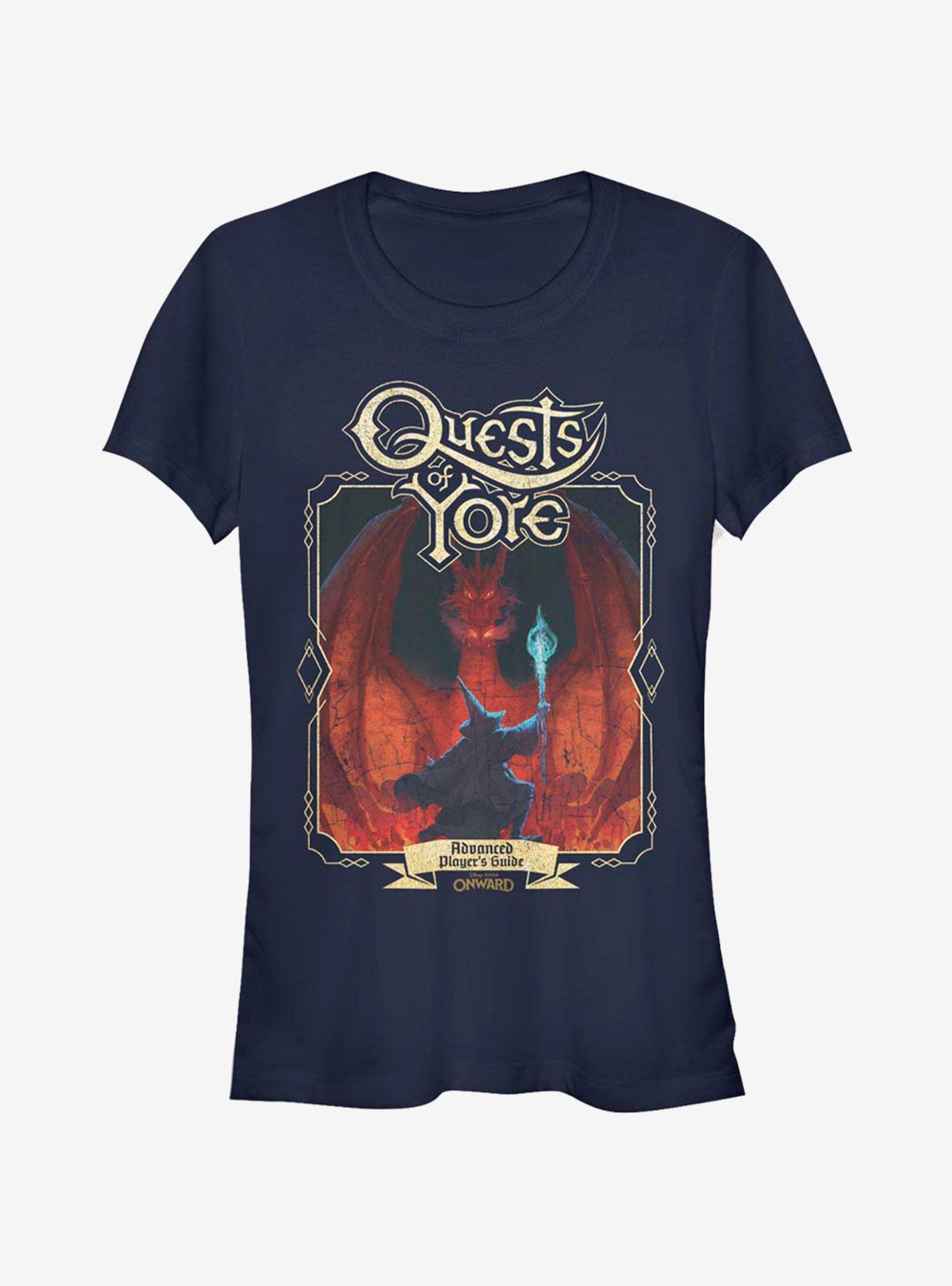 Disney Pixar Onward Quest Of Yore Cover Girls T-Shirt, NAVY, hi-res