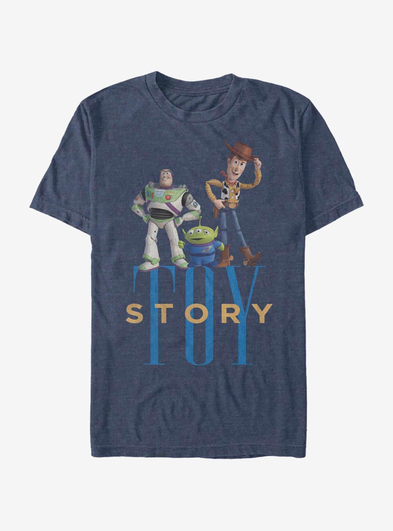 Disney Pixar Toy Story 4 Toy Story Group T-Shirt - BLUE | Hot Topic