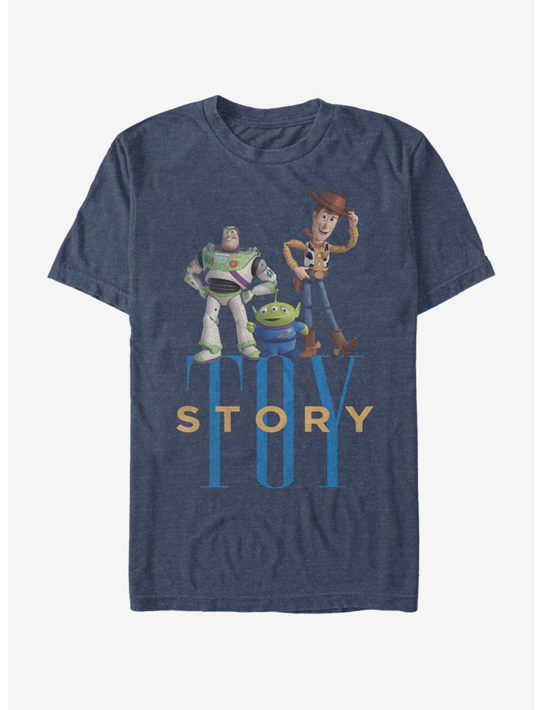 Disney Pixar Toy Story 4 Toy Story Group T-Shirt, NAVY HTR, hi-res