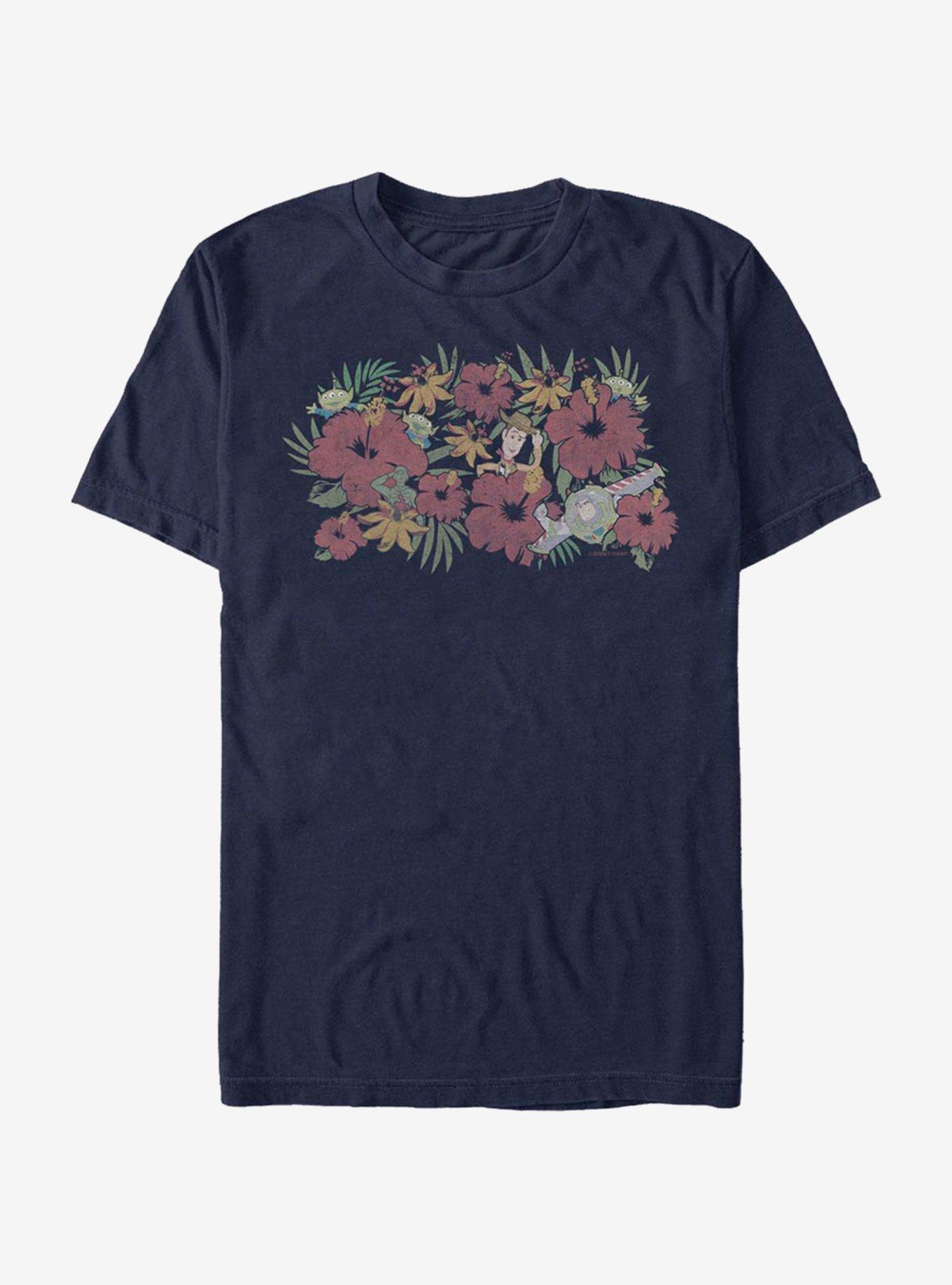 Disney Pixar Toy Story 4 Toy Flowers T-Shirt, NAVY, hi-res