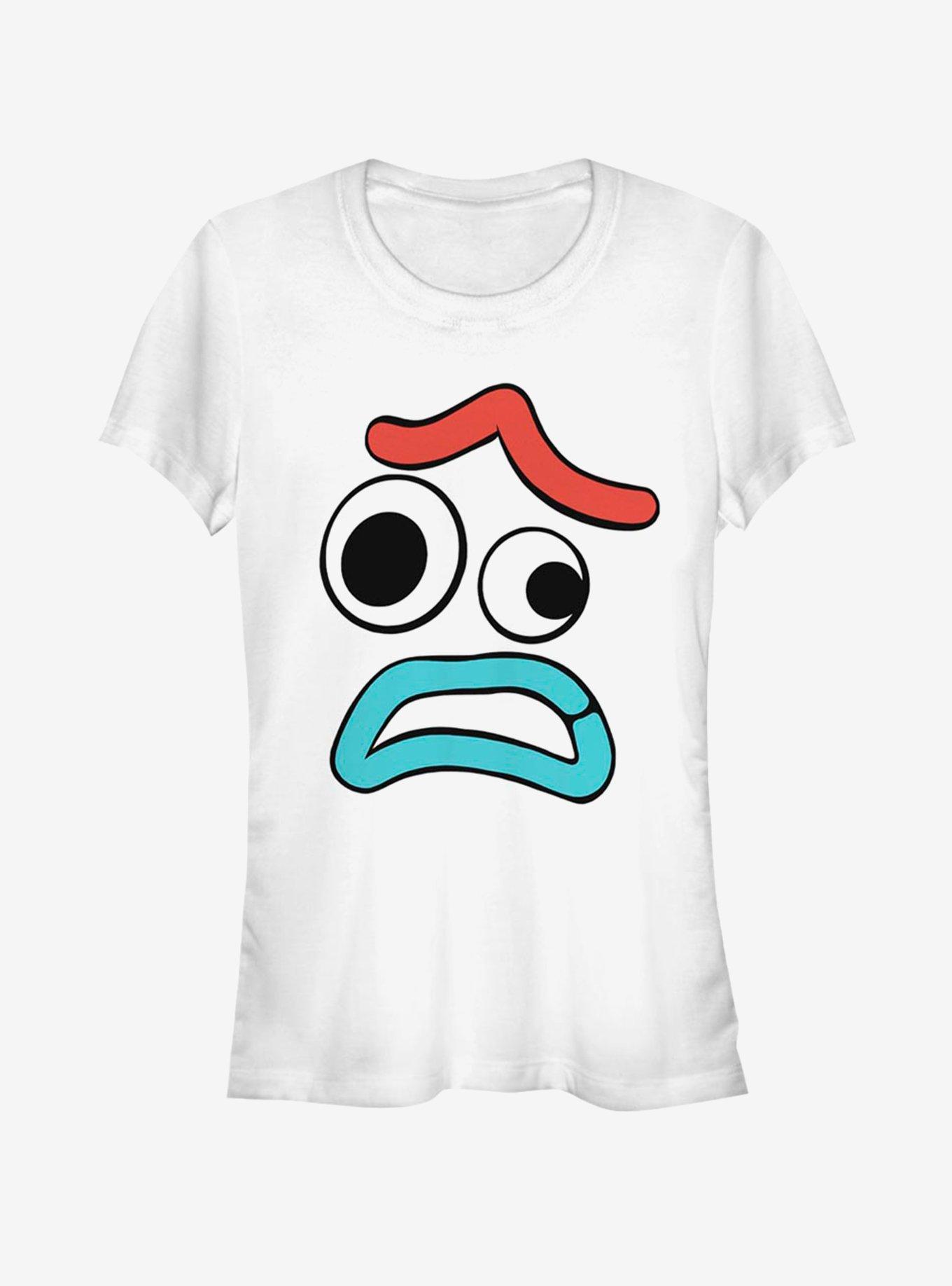 Disney Pixar Toy Story Big Face Scared Forky Girls T-Shirt, , hi-res