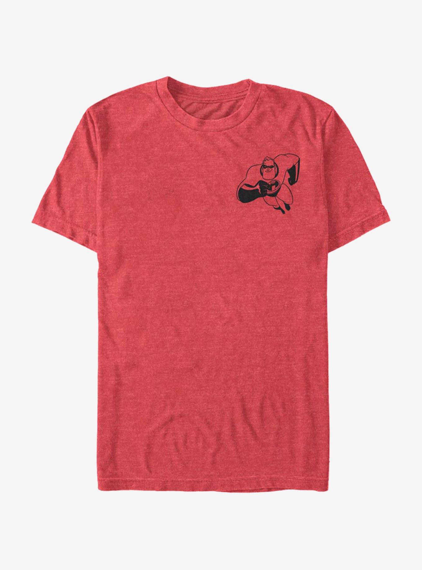 Disney Pixar The Incredibles Mr. Incredible Line T-Shirt, , hi-res