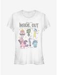 Disney Pixar Inside Out How Are You Feeling Girls T-Shirt, WHITE, hi-res