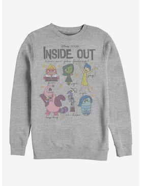 Disney Pixar Inside Out How Are You Feeling Sweatshirt, ATH HTR, hi-res