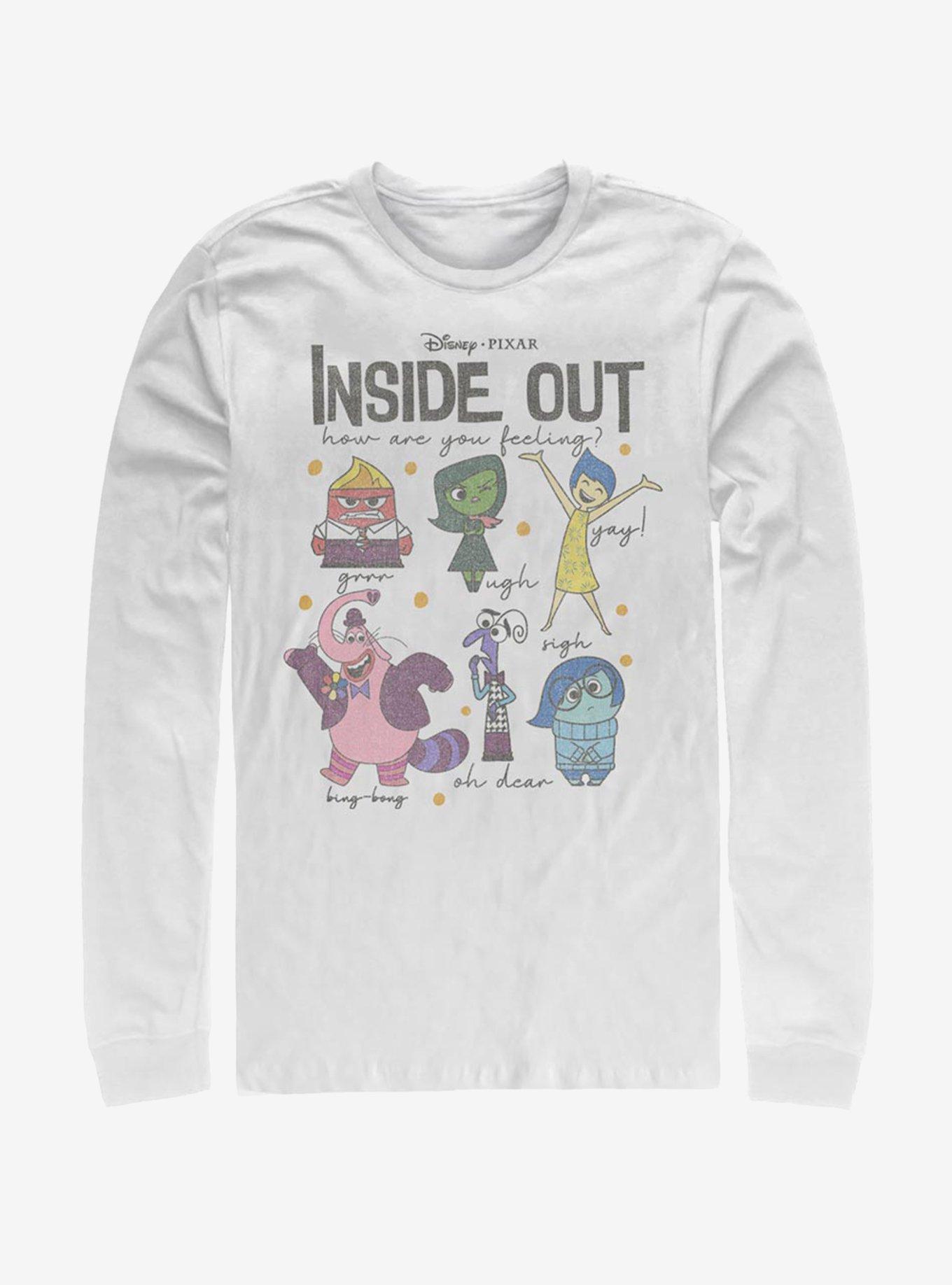 Disney Pixar Inside Out How Are You Feeling Long-Sleeve T-Shirt