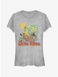 Disney The Lion King Jungle Play Girls T-Shirt, ATH HTR, hi-res