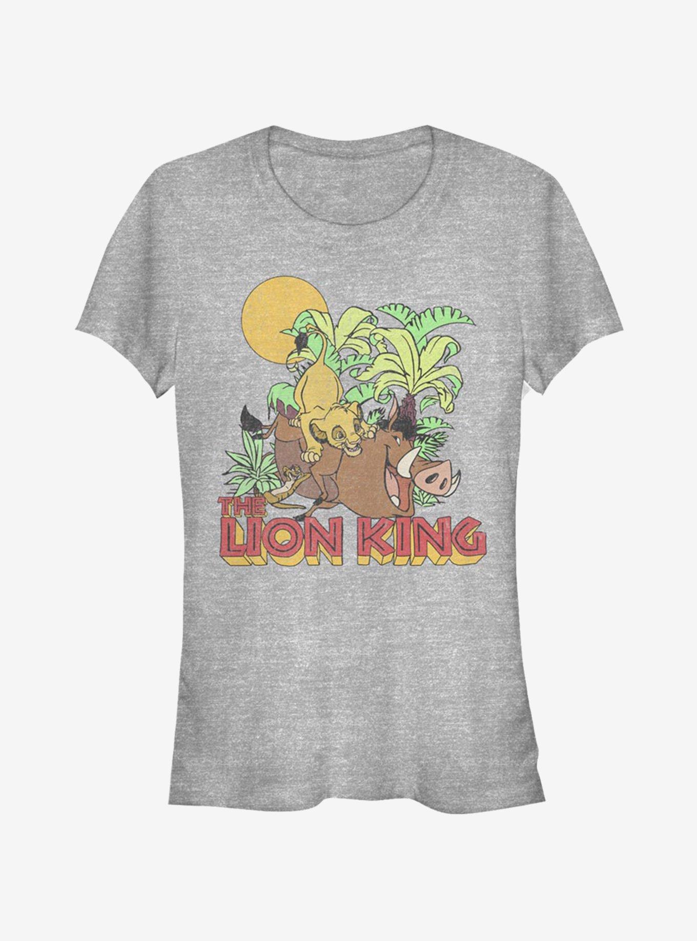Disney The Lion King Jungle Play Girls T-Shirt, ATH HTR, hi-res
