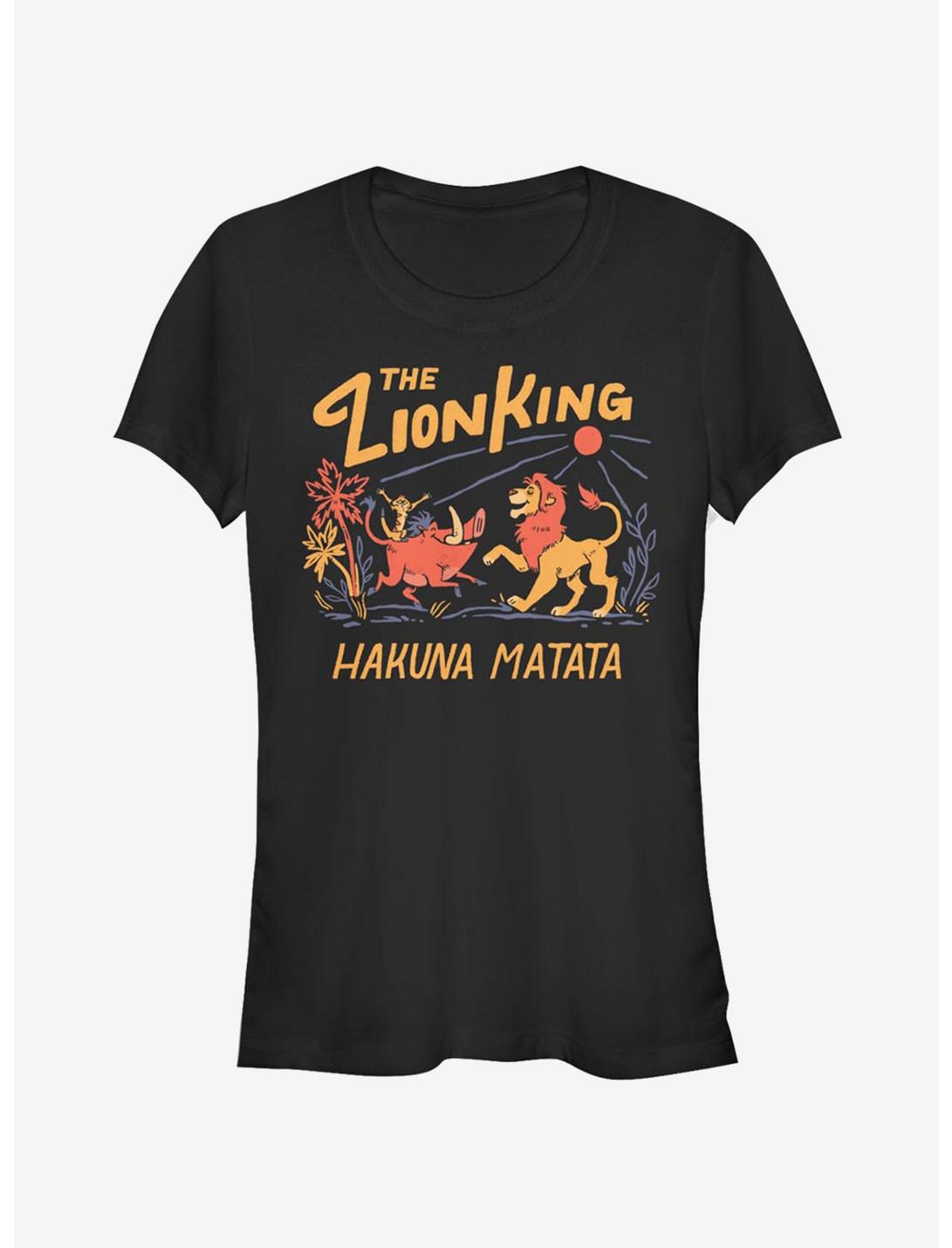 Disney The Lion King Lion Dance Girls T-Shirt, BLACK, hi-res