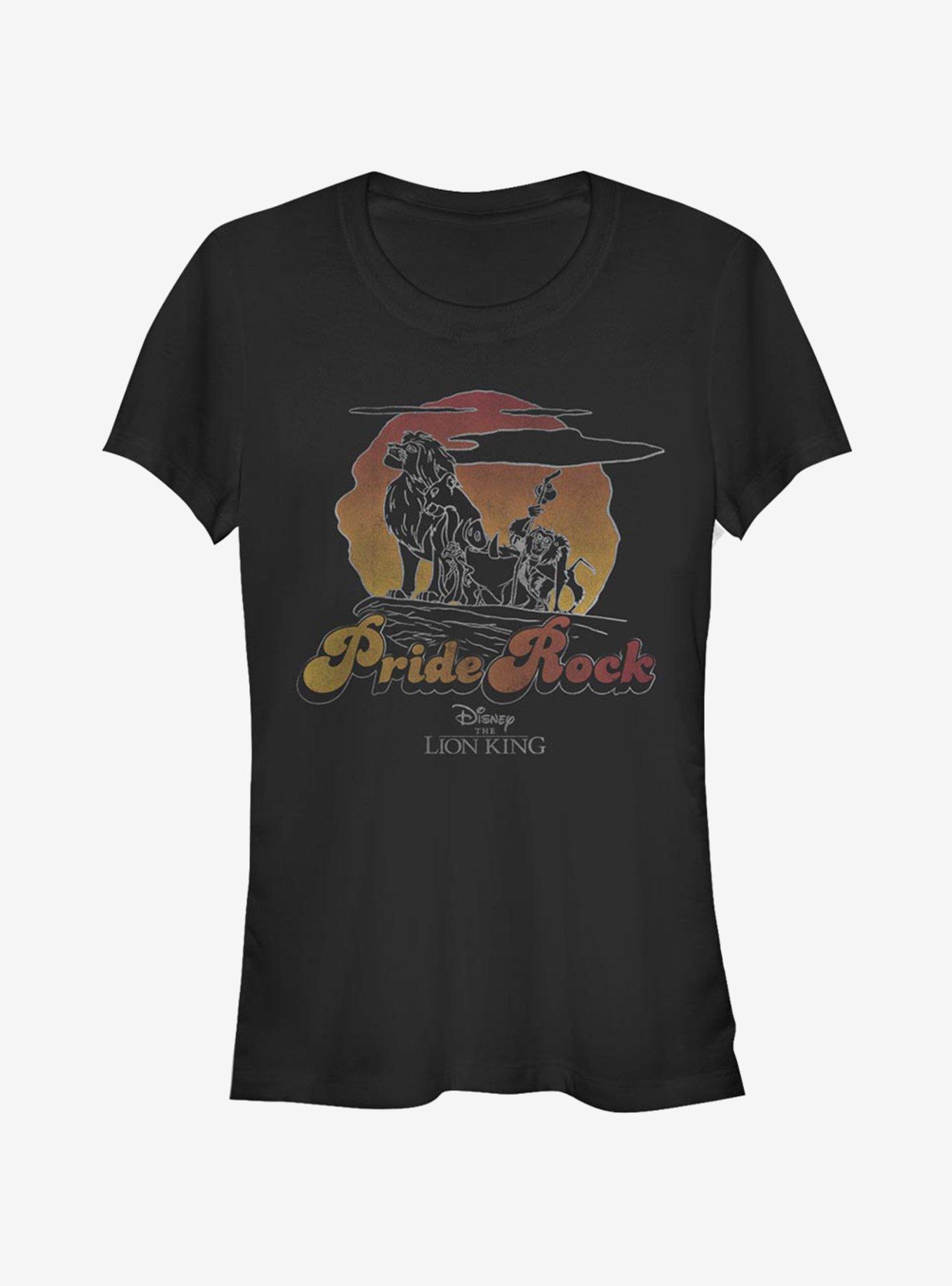 Disney The Lion King Pride Rock Girls T-Shirt, BLACK, hi-res