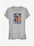 Disney The Lion King Pride Rock Badge Girls T-Shirt, ATH HTR, hi-res