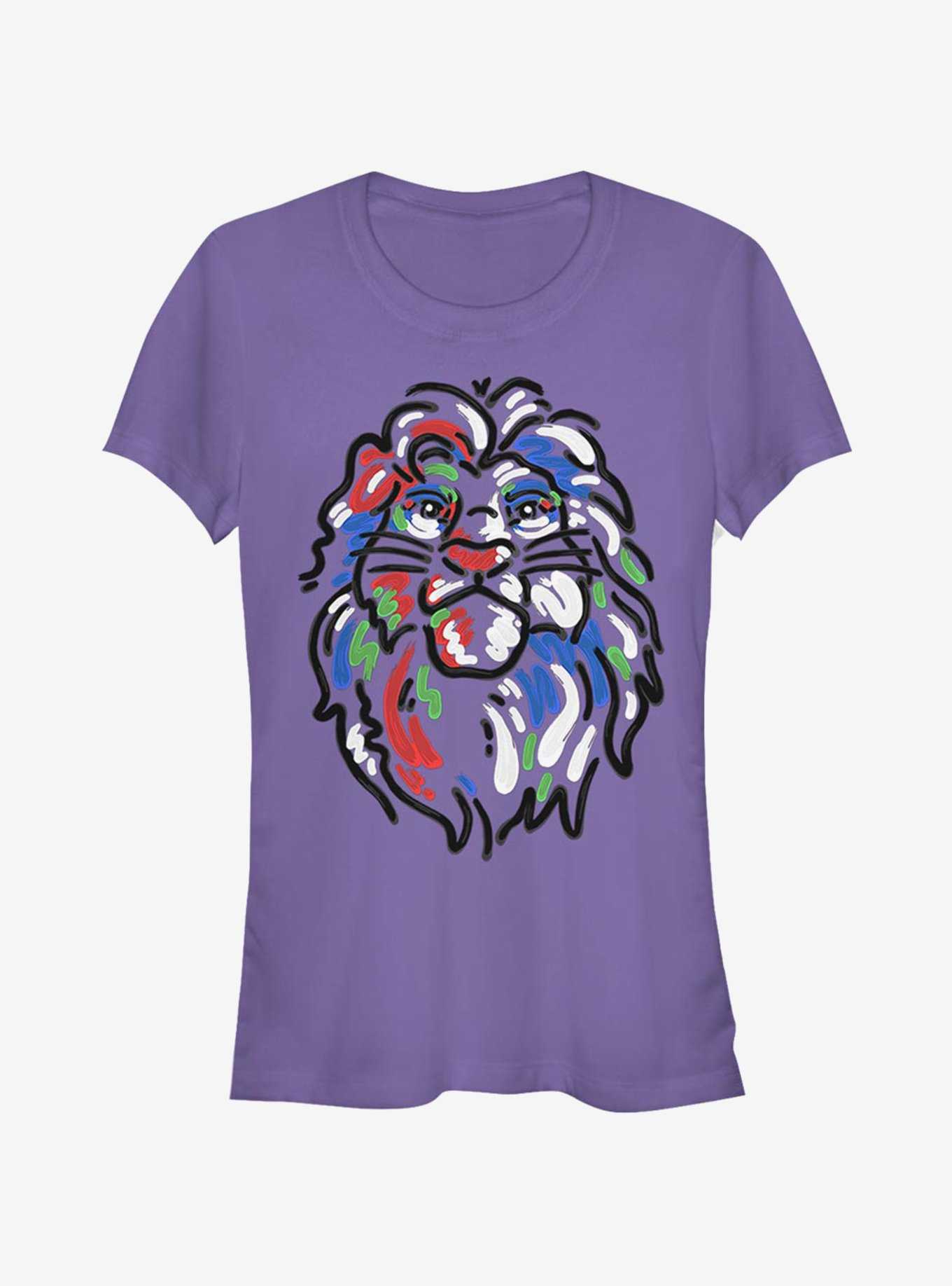 Disney The Lion King Simba Paint Girls T-Shirt, , hi-res