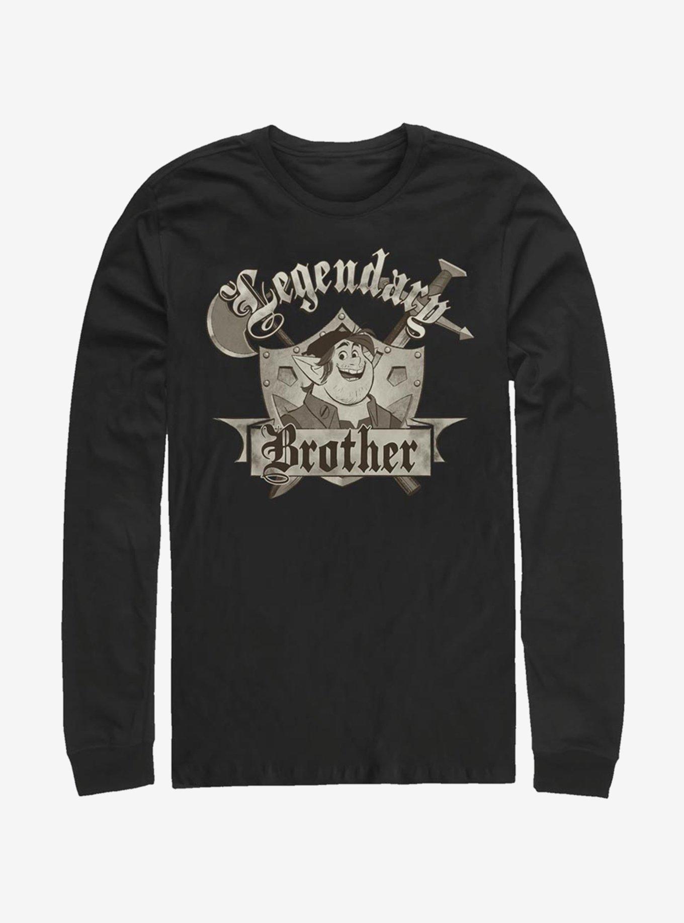 Disney Pixar Onward Legendary Big Brother Long-Sleeve T-Shirt, BLACK, hi-res