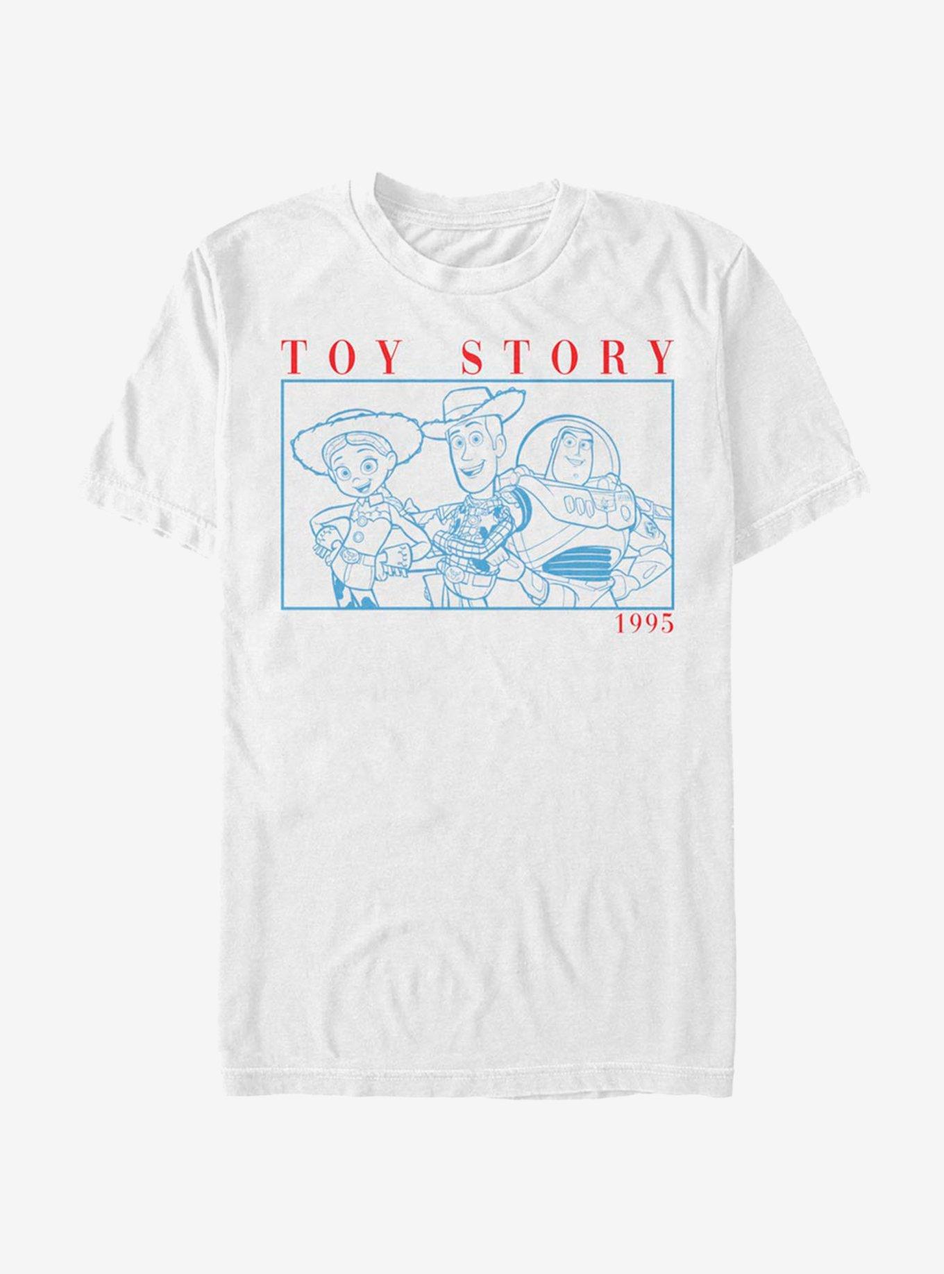 Disney Pixar Toy Story Boxed Friends T-Shirt, WHITE, hi-res