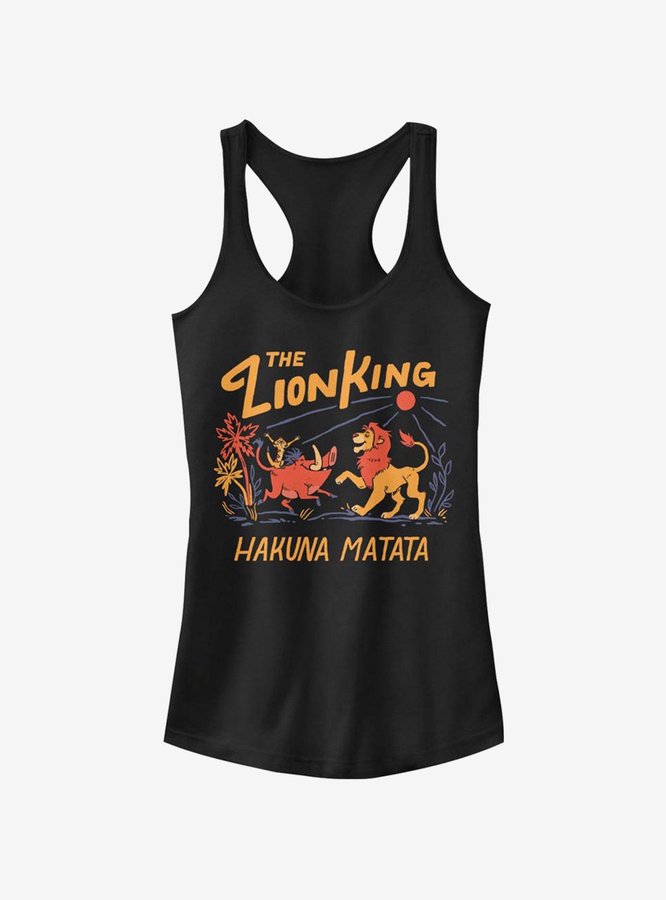 Disney The Lion King Lion Dance Girls Tank, BLACK, hi-res