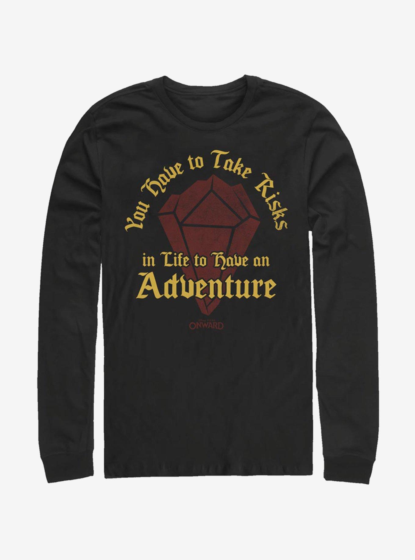 Disney Pixar Onward Risk For Adventure Long-Sleeve T-Shirt, , hi-res