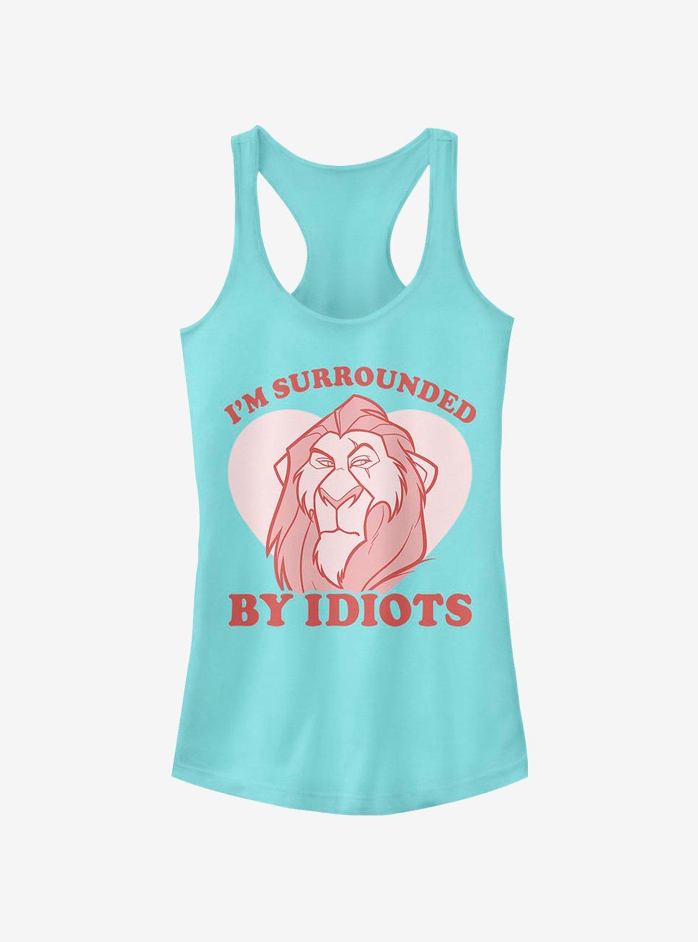 Disney The Lion King Surrounded Valentine Girls Tank, , hi-res