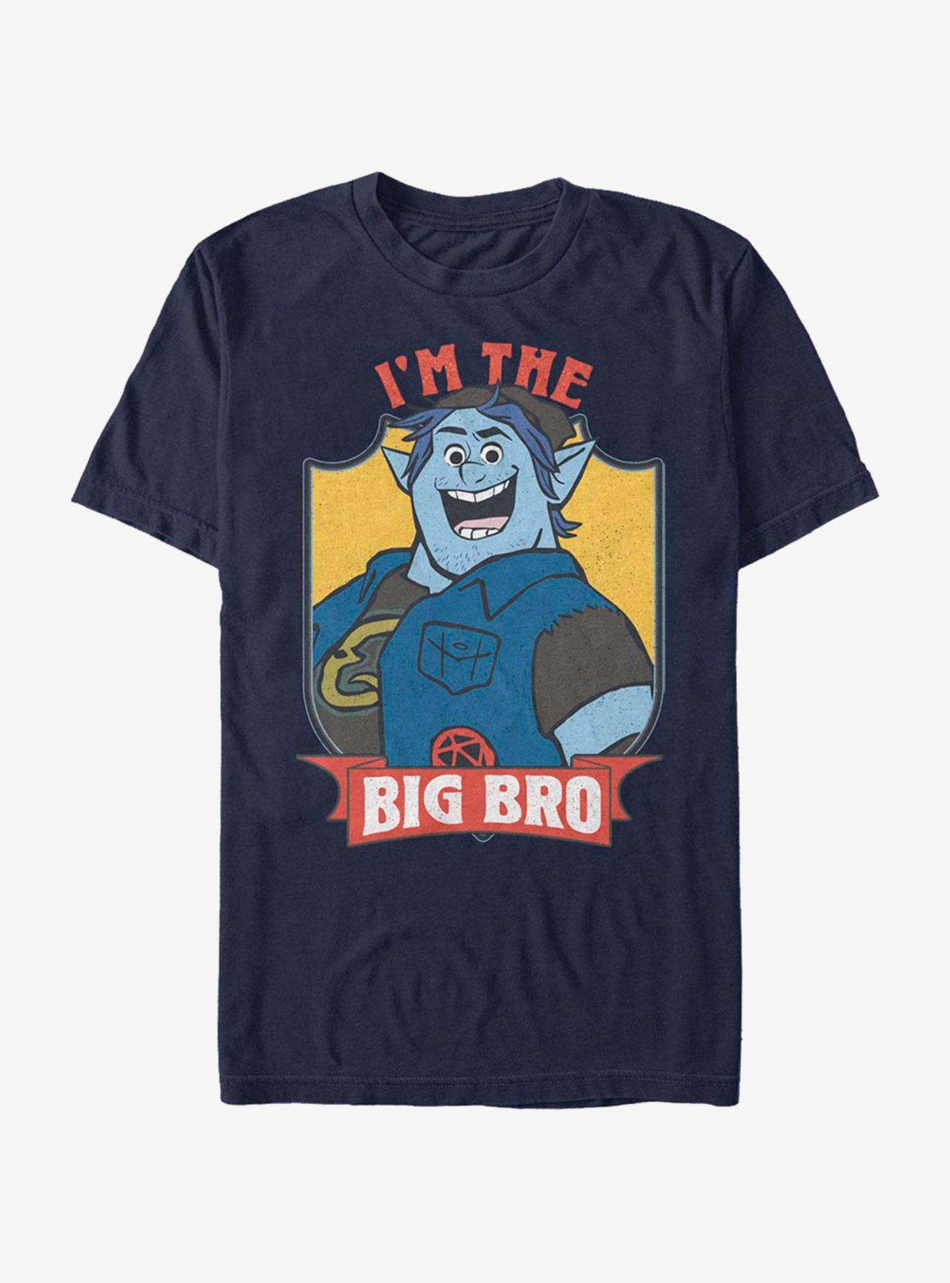 Disney Pixar Onward Big Bro T-Shirt, NAVY, hi-res