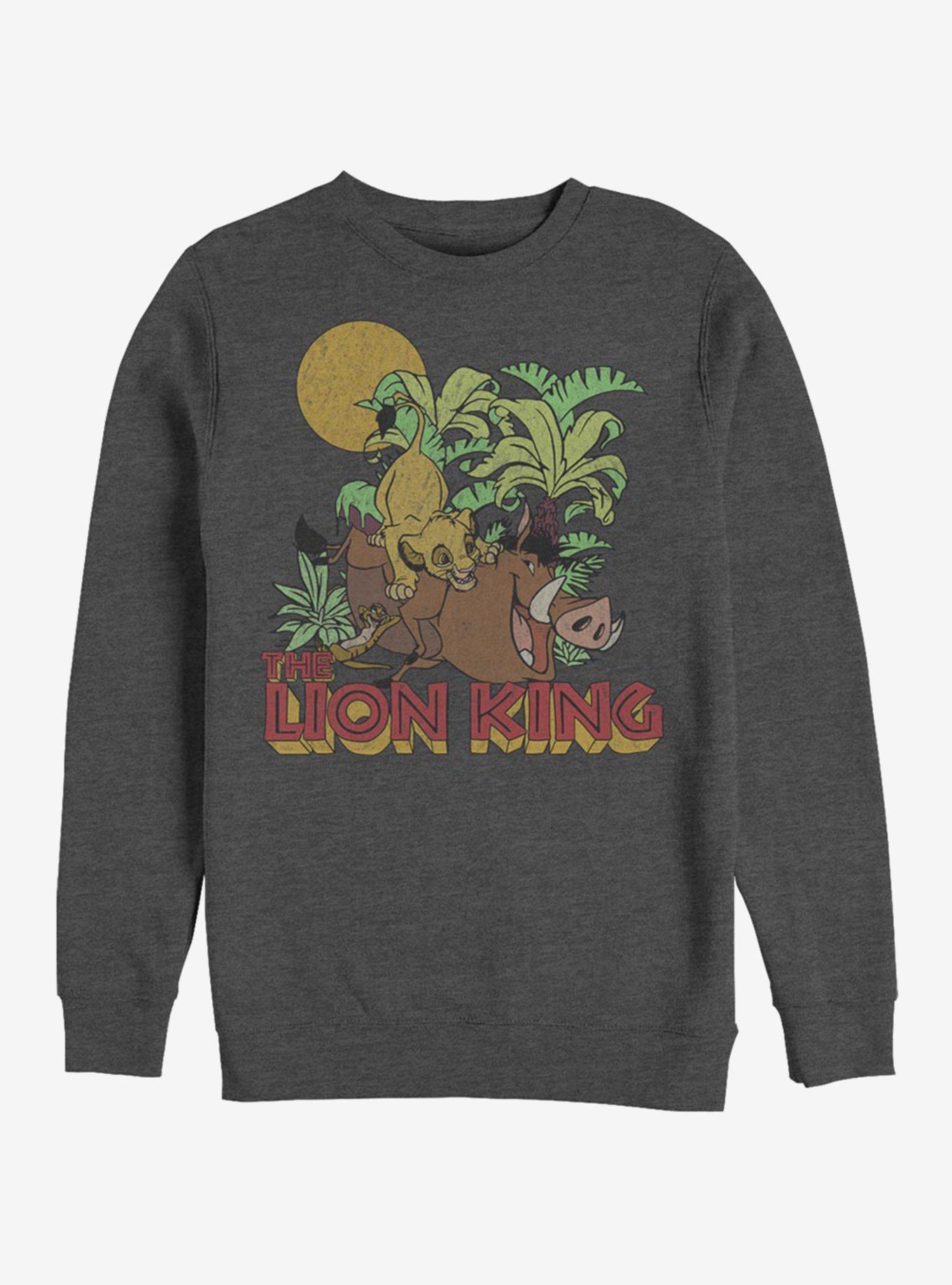 Disney The Lion King Jungle Play Sweatshirt, CHAR HTR, hi-res