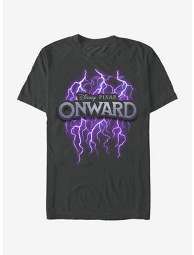 Disney Pixar Onward Logo Lightning T-Shirt, CHARCOAL, hi-res
