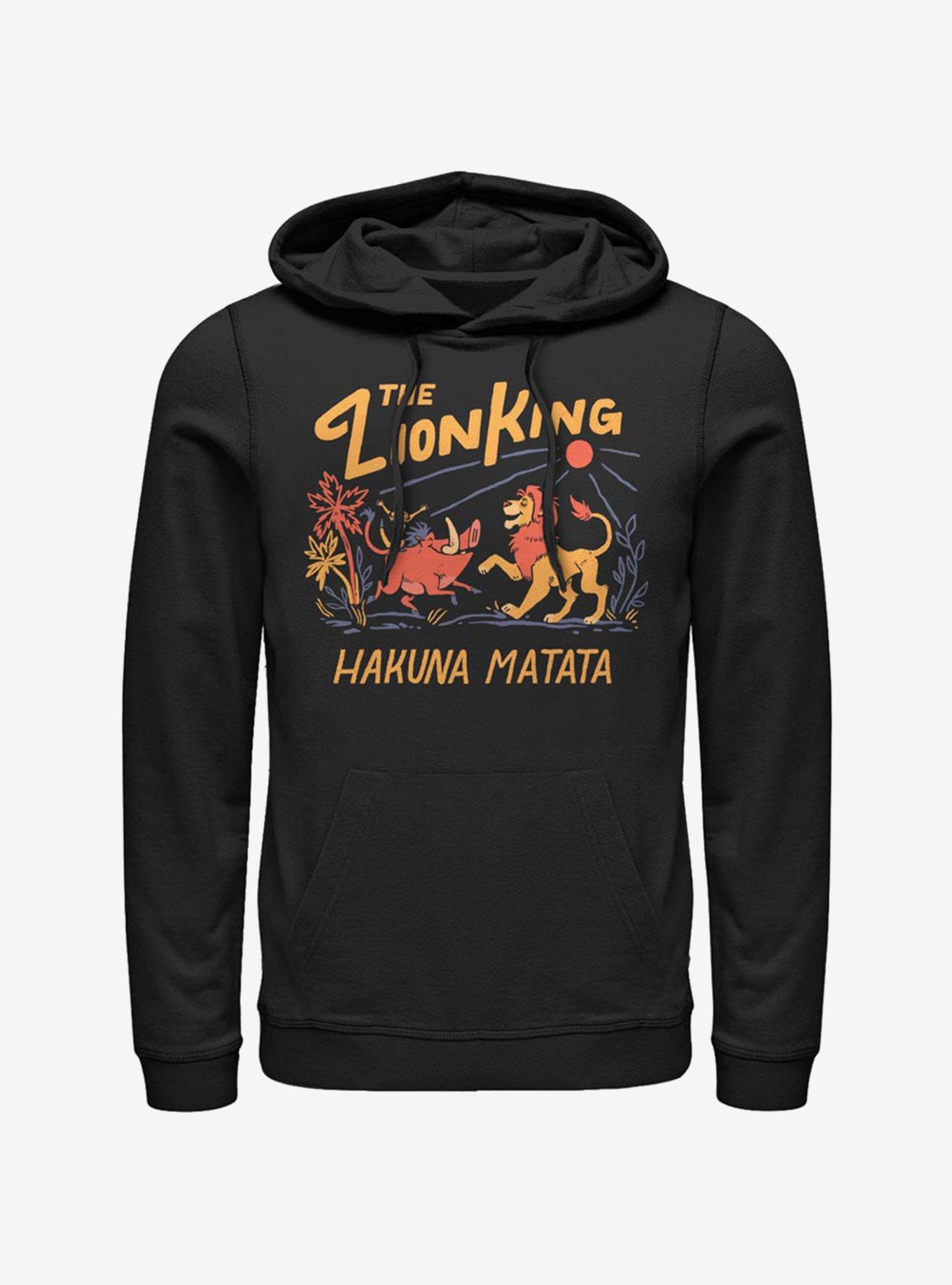 Disney The Lion King Lion Dance Hoodie, BLACK, hi-res