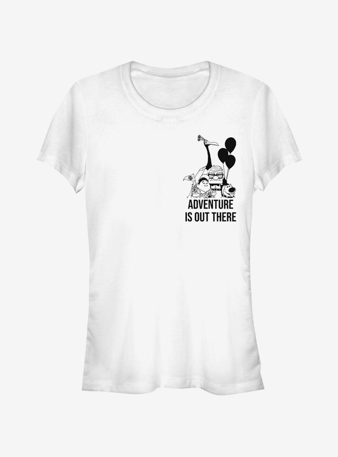 Disney Pixar Up Adventure Up Girls T-Shirt, WHITE, hi-res